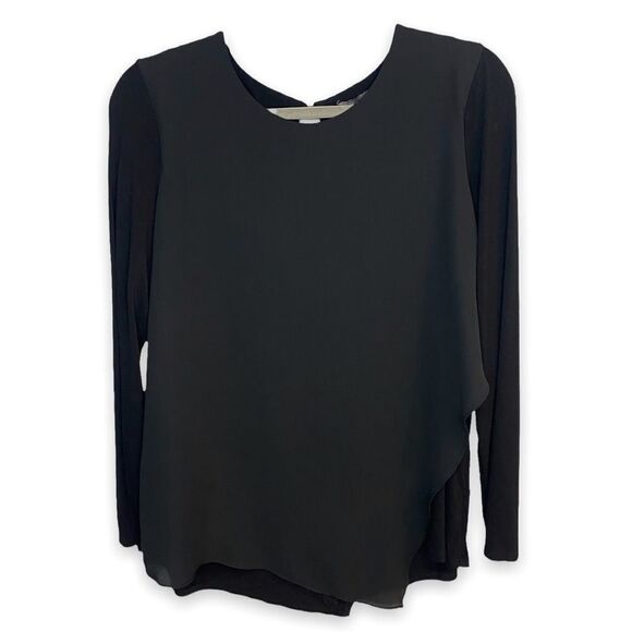 Vince Camuto Black Long sleeved Blouse - Picture 1 of 5